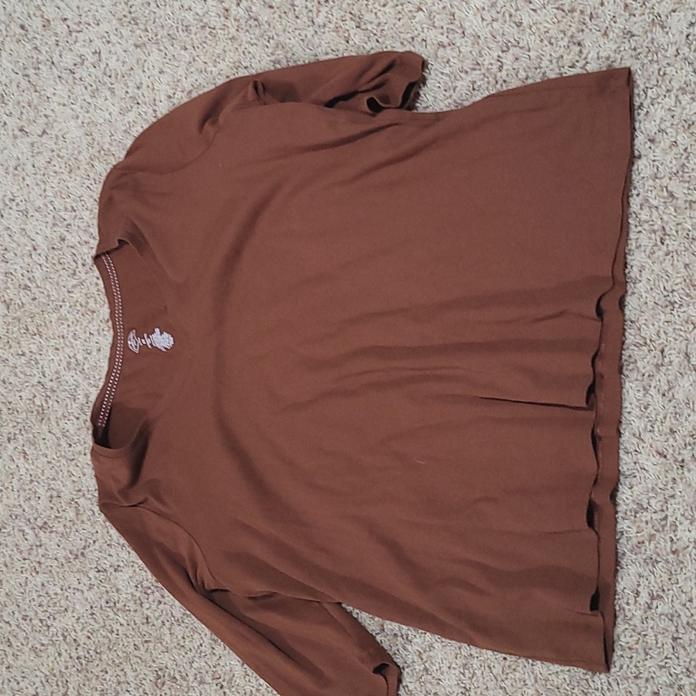 Brown long-sleeved tee from st John's